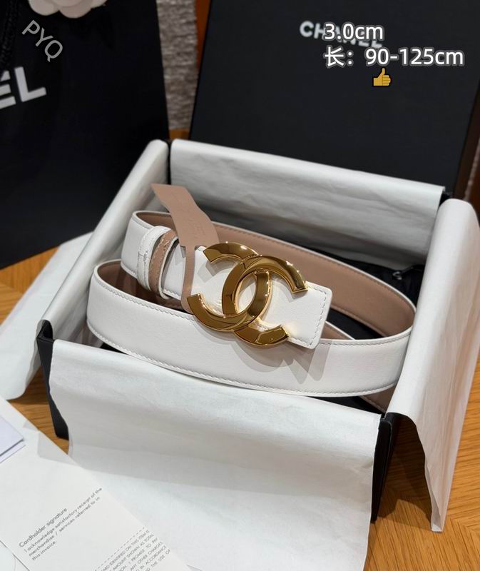 Chanel belt 30mmX90-125cm 8L61